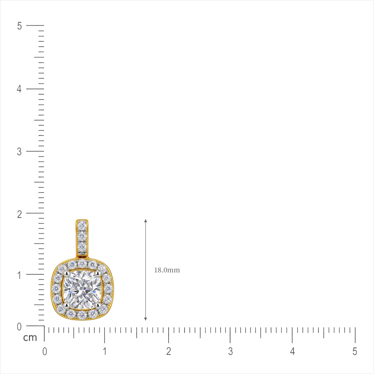 2-ct-cushion-cut-diamond-halo-pendant by Fortune 