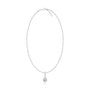 0.25 Ct Solitaire diamond pendant necklace valentine gift for women