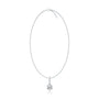 Trendy 0.50 Ct solitaire diamond pendant necklace 