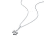 Unique 0.50 Ct solitaire diamond pendant necklace 