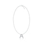 Classic style initial a diamond necklace for pretty girls
