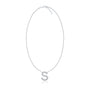 Initial s diamond necklace for pretty girls