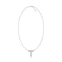 Timeless t Initial diamond necklace for office wear