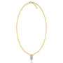 Classic marquise cut diamond solitaire necklace for women 