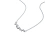 Trending celestial arc diamond necklace for women