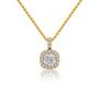 3-carat-cushion-cut-diamond-halo-pendant by Fortune Jewellery 