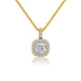4-ct-cushion-cut-diamond-halo-pendant by Fortune Jewellery 