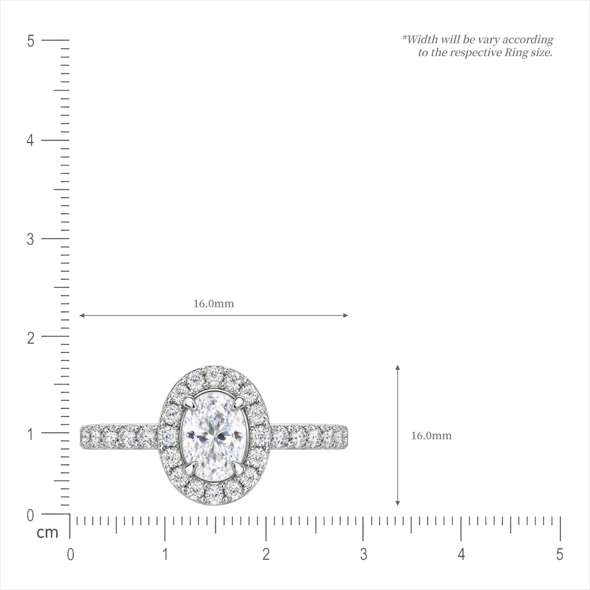 3 Ct Oval Cut Diamond Halo Pave Ring for office wear