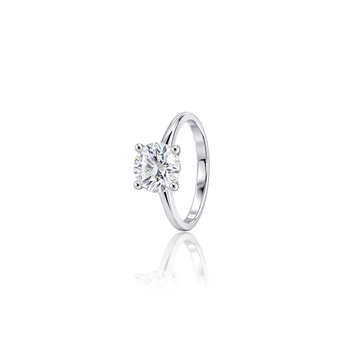 0.75 Ct Round Cut Diamond Solitaire Ring for women