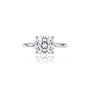 4 Ct Round Cut Diamond Solitaire Ring by Fortune Jewellery