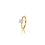 Lab grown 0.5 Ct Oval Cut Diamond Solitaire Ring
