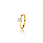 Lab grown 0.75 Ct Oval Cut Diamond Solitaire Ring