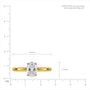 Trendy 2 Ct Oval Cut Diamond Solitaire Ring