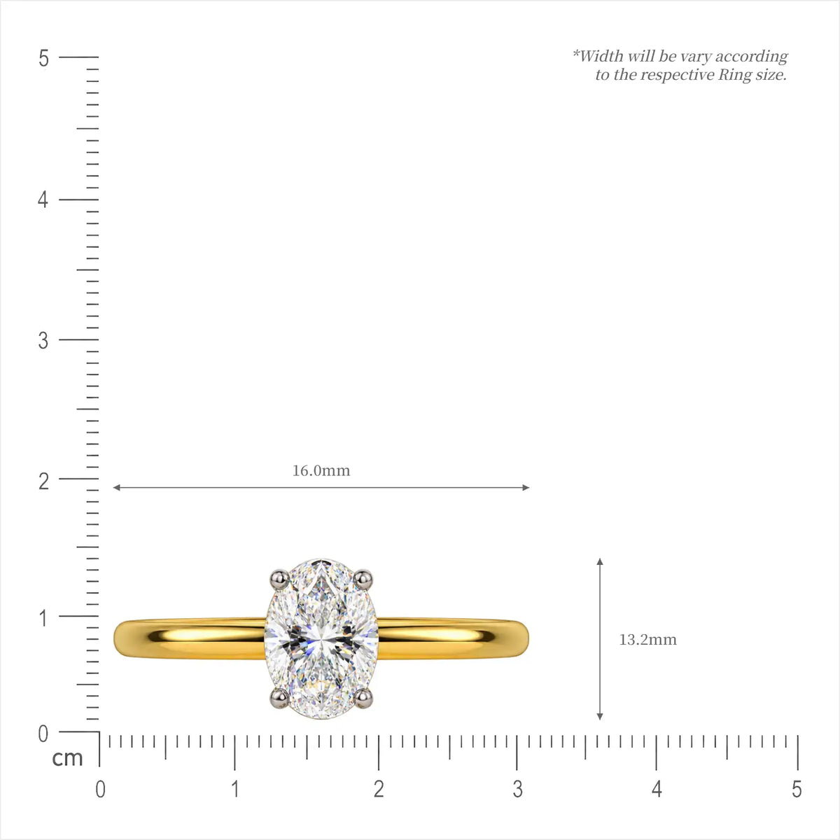 Unique 4 Ct Oval Cut Diamond Solitaire Ring