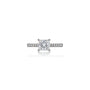 1 Ct Princess Cut Diamond Pave Ring by Fortune Jewellery 