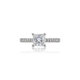 3 Ct Princess Cut Diamond Pave Ring by Fortune Jewellery 