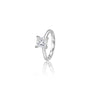 Lab grown 0.75 Ct Princess Cut Diamond Solitaire Ring