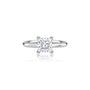 2 Ct Princess Cut Diamond Solitaire Ring by Fortune Jewellery 
