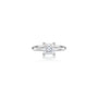 0.75 Ct Princess Cut Diamond Solitaire Ring by Fortune Jewellery 